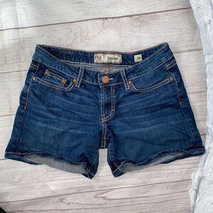BKE Women's Jean Shorts - Blue